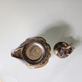 Handmade Bizen ware teacup, one of a kind