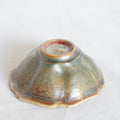 Crimson Glaze Flower Bean Bowl