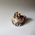 Bizen ware teacup made by hand in Bizen, Japan