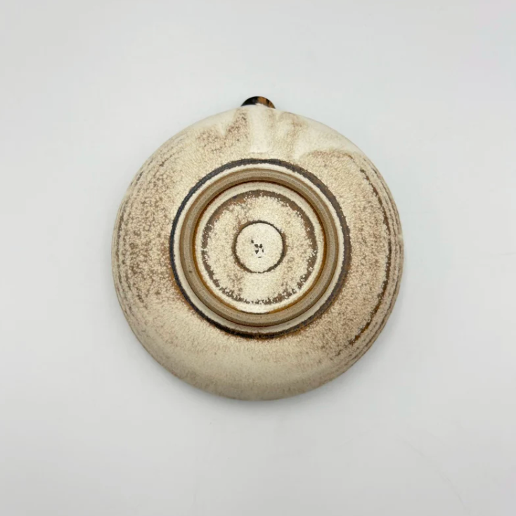Hana Shinogi Katakuchi Bowl - White