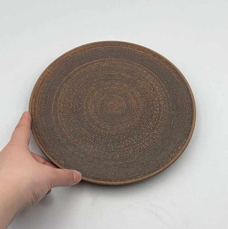 wood plate (L) [4a]