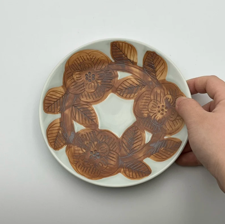 Cake plate - Flower