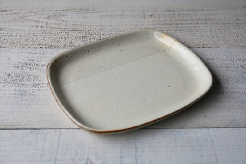 Rough Iron Wire Bread Plate Large