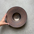 Kasama ware plate made by hand in Kasama, Japan