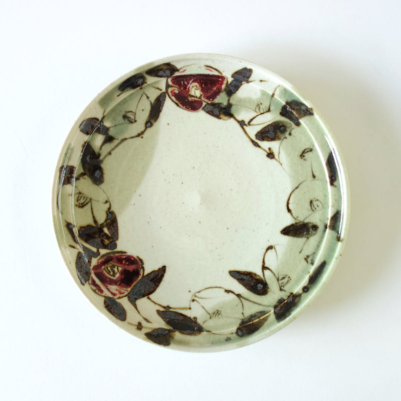 Camellia Plate, 21cm