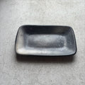 Carbonized Yakishime Square Bowl