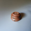 Japanese brown sake cup from Bizen — Bizen ware