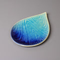 Handmade Seto ware plate, one of a kind