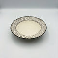 Shinogi Rim Plate M White