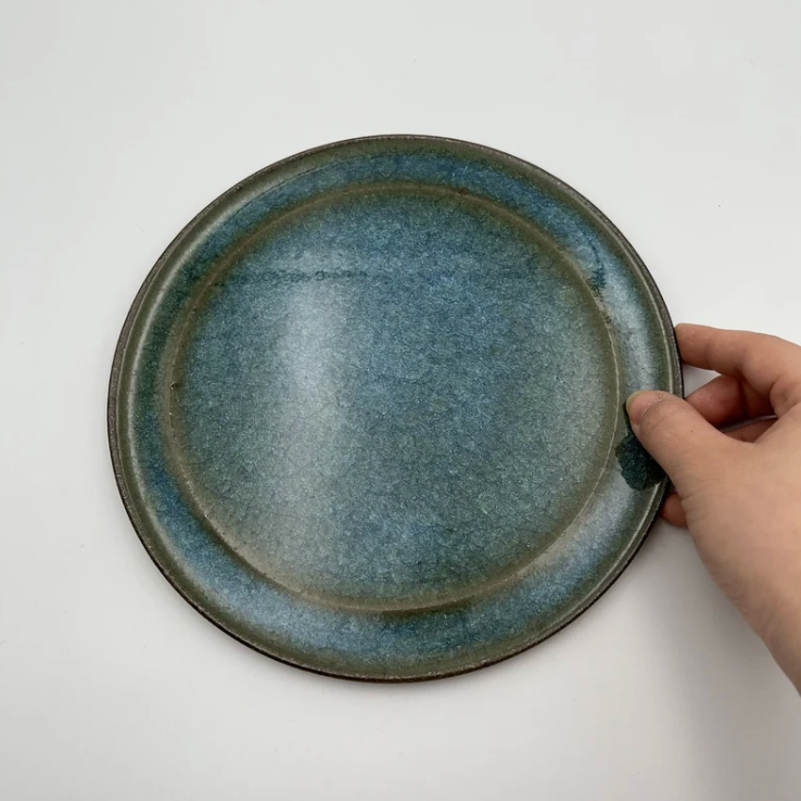 Mikan Ash Glaze Plate