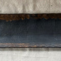 Handmade Japanese pottery long plate, one of a kind