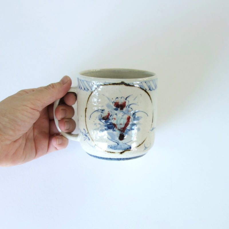 Handmade Tokyo ware mug, one of a kind