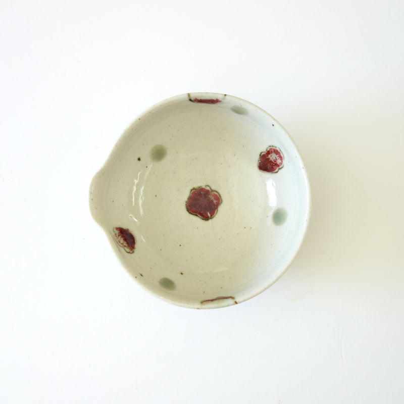 Plum Blossom Lipped Bowl