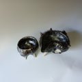 Black set from Bizen, handmade in Japan