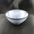 Ice-Crackle Rice Bowl, Medium — Jellyfish Lilac. Handmade Kyoto ware from Japan.