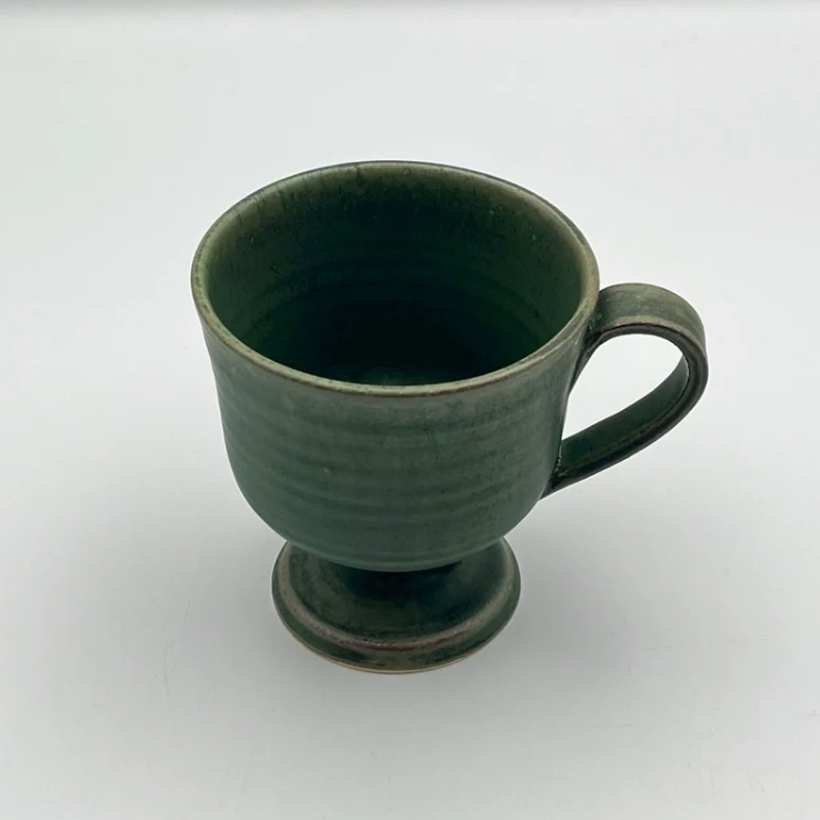 Ball-foot coffee cup - Green