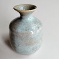 Sake bottle with pine ash glaze