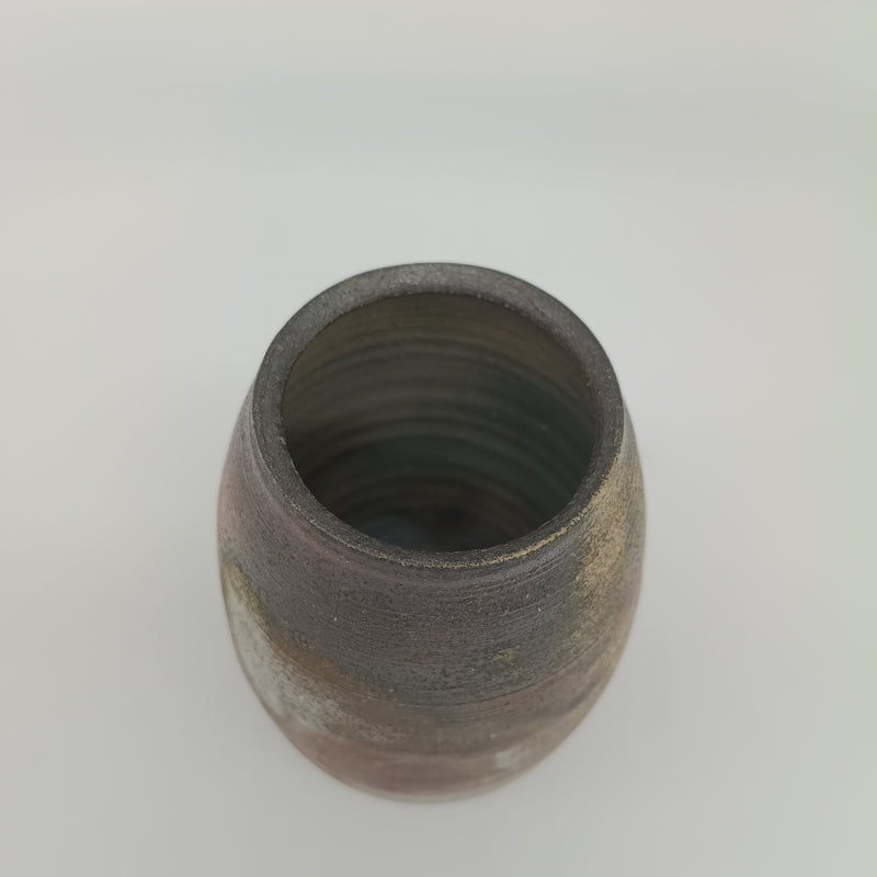 備前燒 棧切 單枝花器